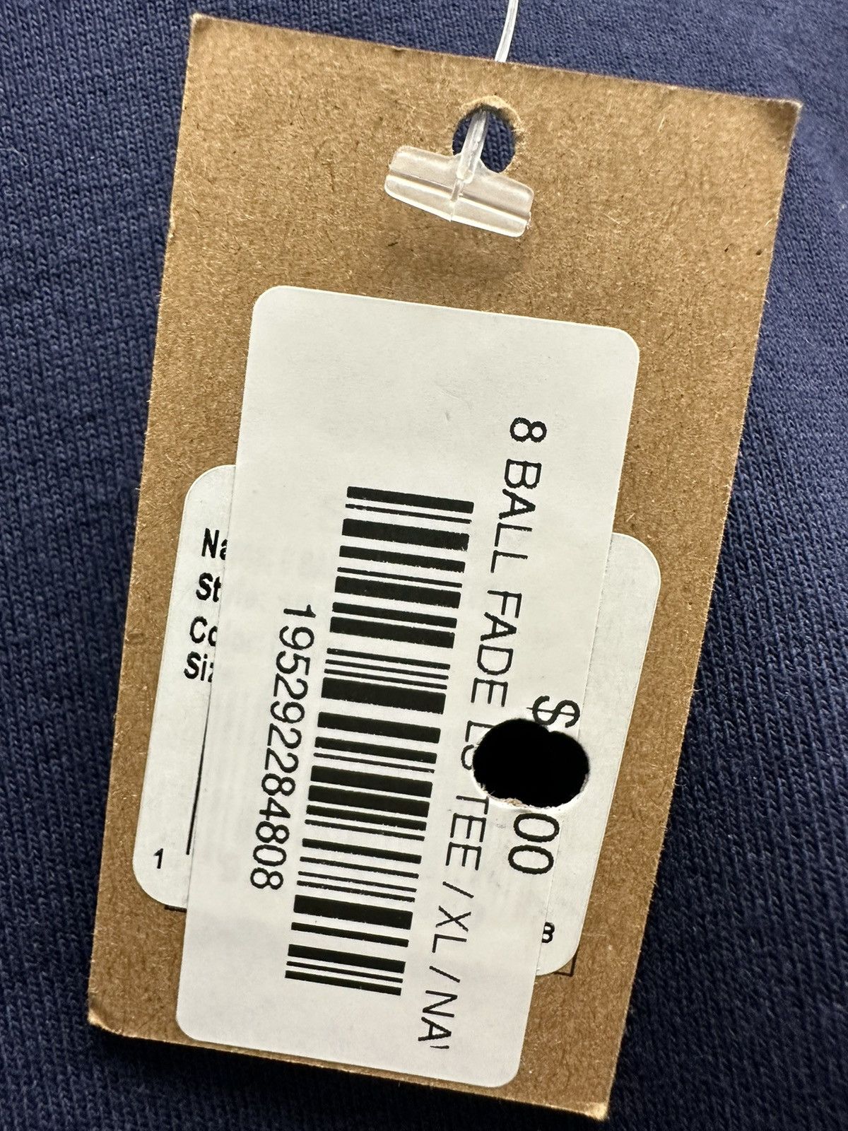 Stussy Stussy Navy XL 8Ball fade Size US XL / EU 56 / 4 - 6 Thumbnail