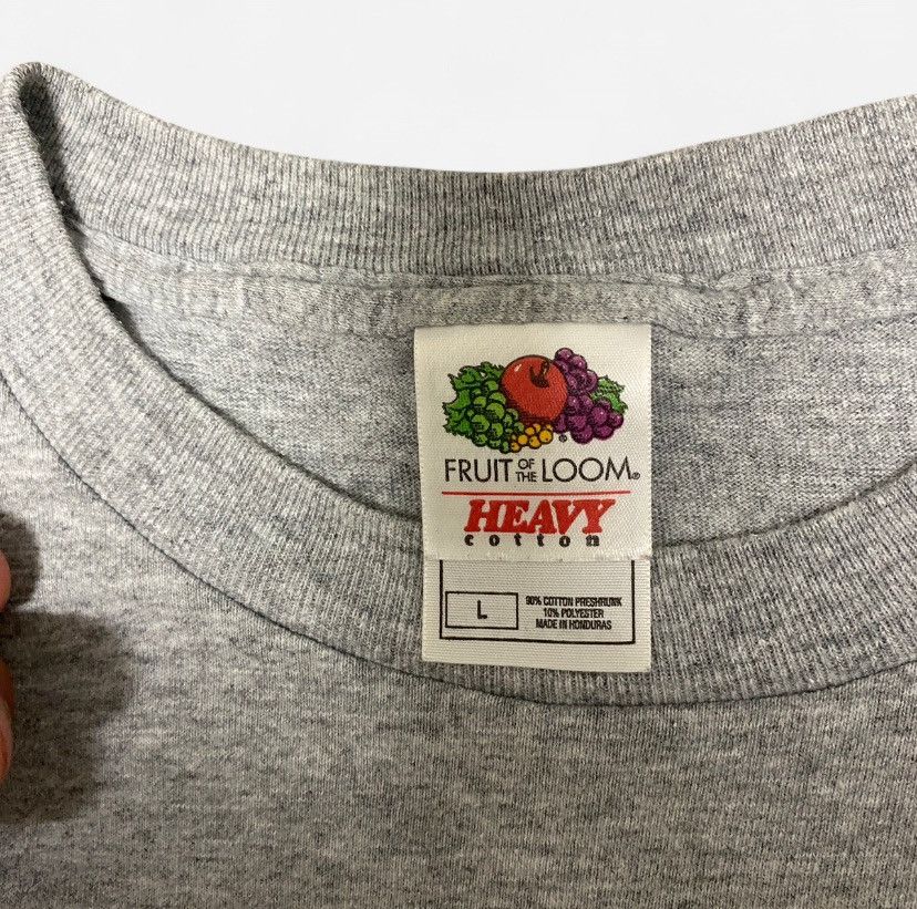 Fruit Of The Loom Vintage I see little people body funny grey T-shirt Size US L / EU 52-54 / 3 - 3 Thumbnail