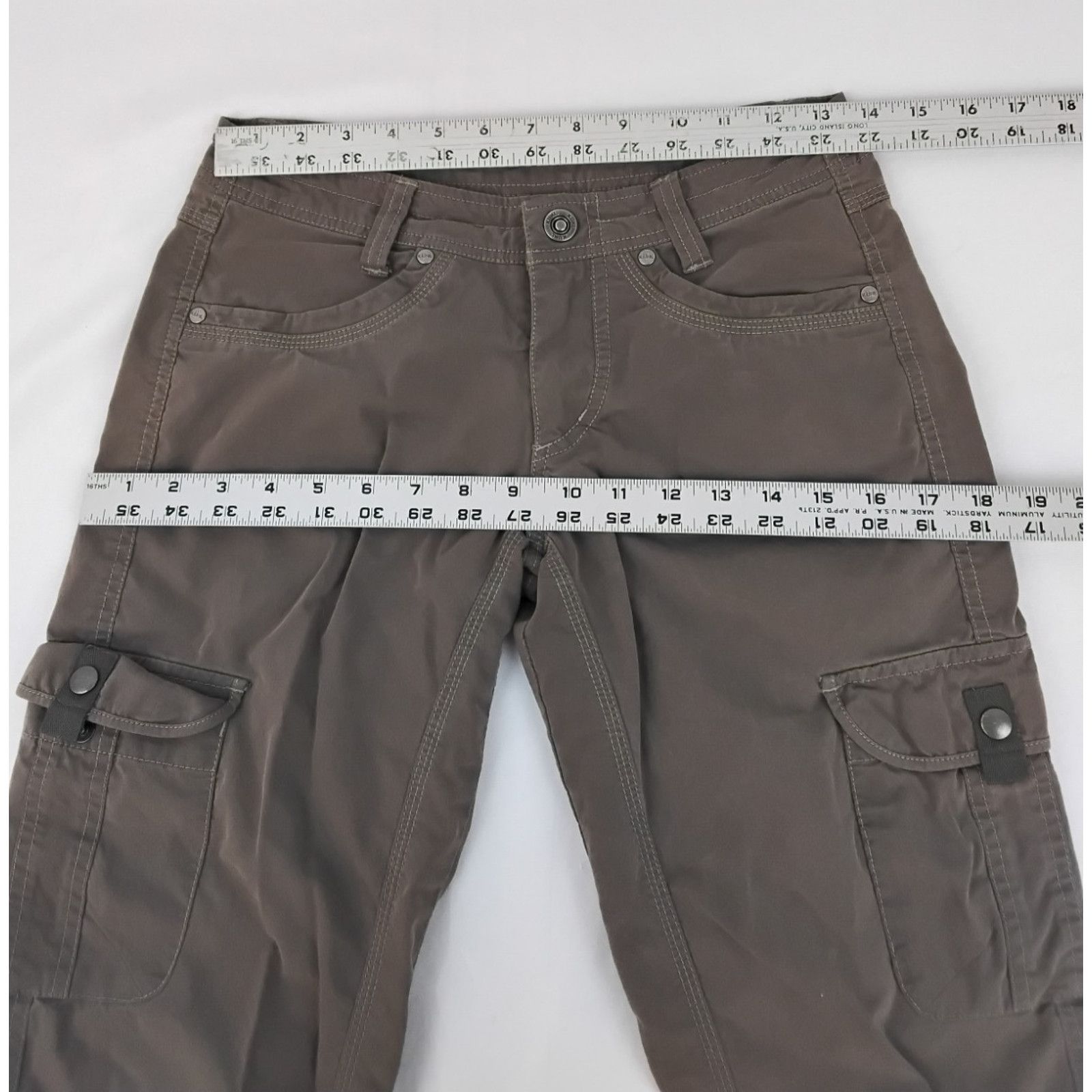 Kuhl Kuhl Cargo Pants Women's 29x30 Waist Brown Size 29" - 6 Thumbnail