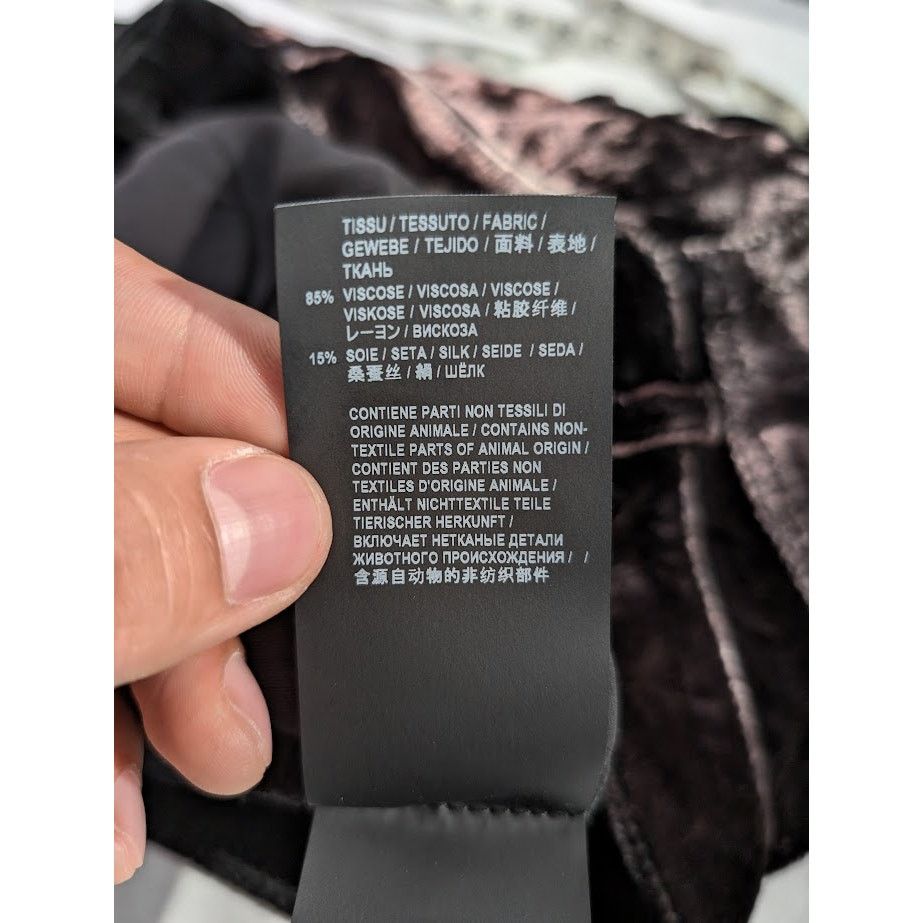Saint Laurent Paris o1rshd1 Skinny 5 Pockets Pants Devore Pelo Black Light Beach Size US 30 / EU 46 - 16 Thumbnail
