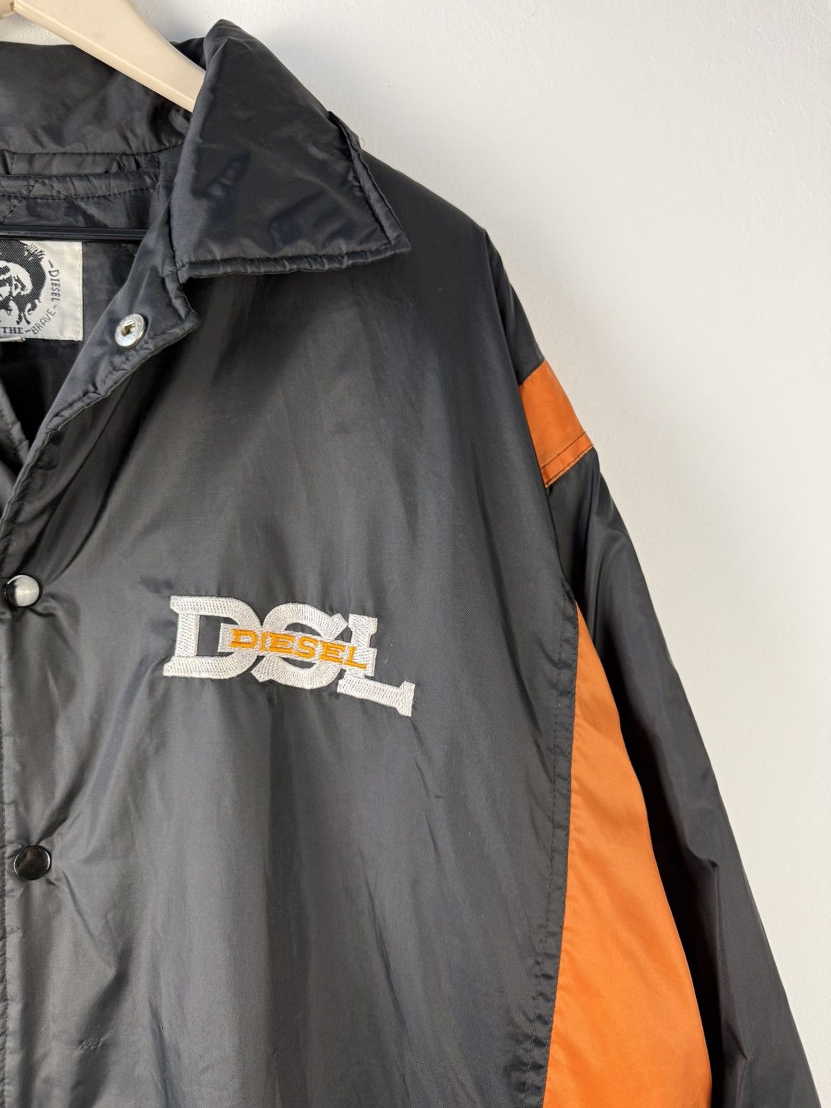 Diesel Diesel Vintage Big Logo Black Jacket Size US XXL / EU 58 / 5 - 9 Thumbnail