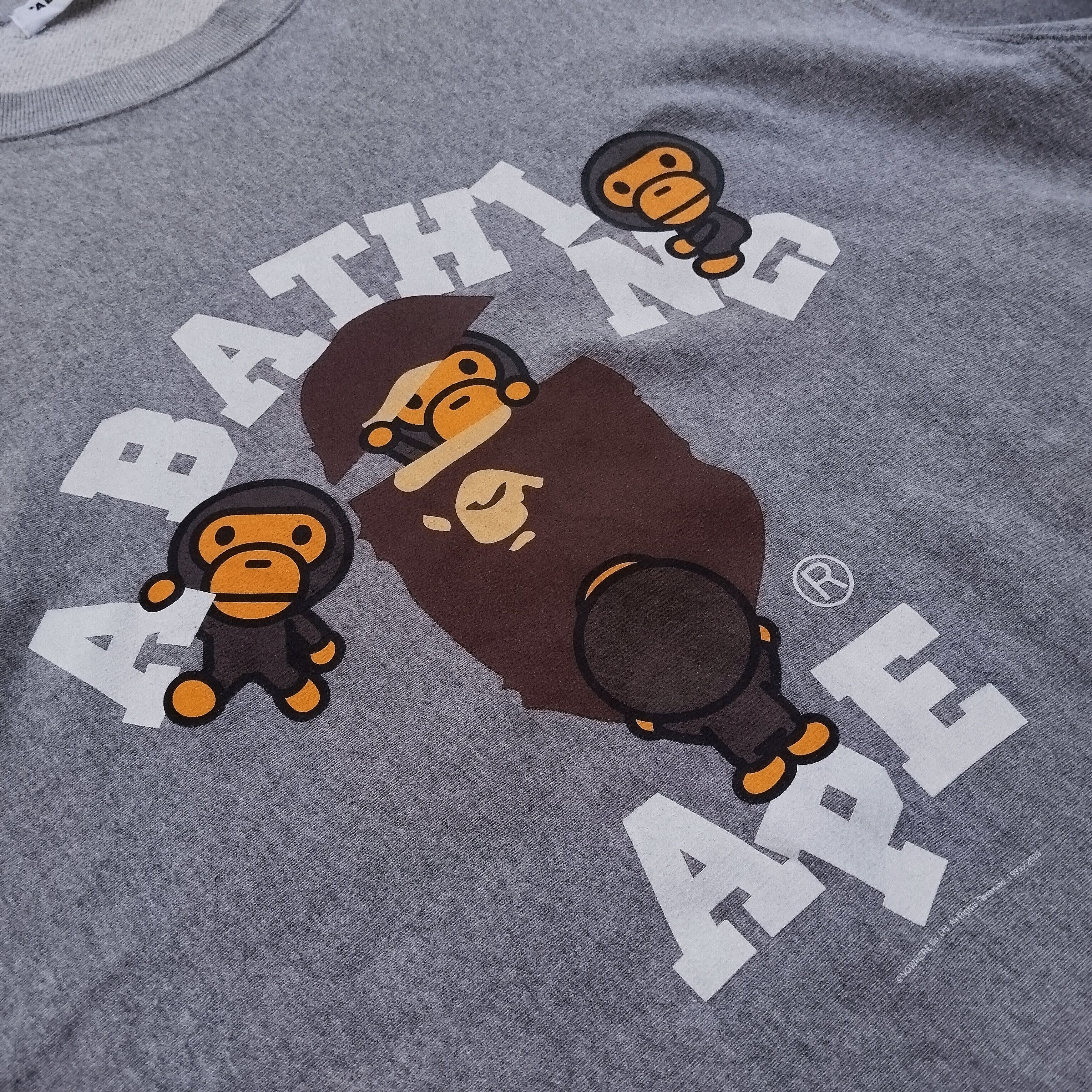 Bape 2009 Bape Face Baby Milo Crewneck Size US XL / EU 56 / 4 - 3 Thumbnail