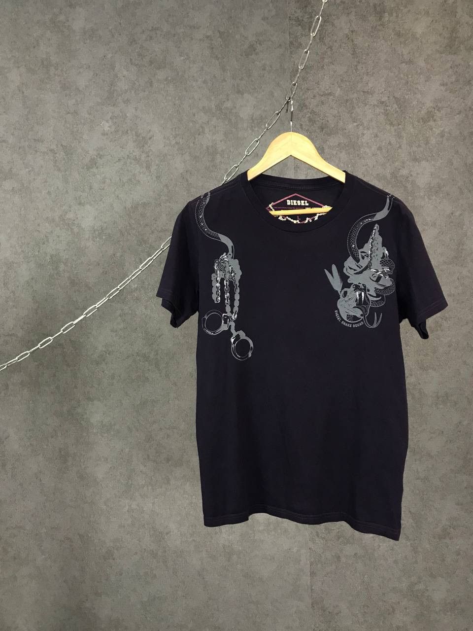 Diesel Diesel Snake Squad designer art tee Size US L / EU 52-54 / 3 - 1 Thumbnail