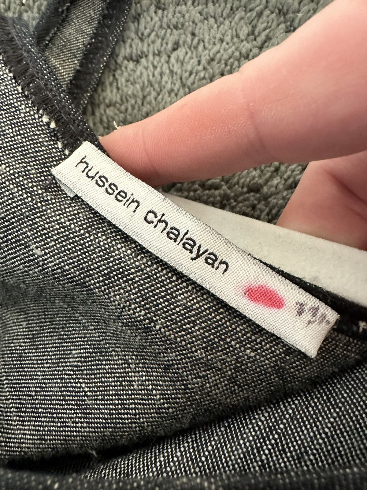 Hussein Chalayan Archive Hussein Chalayan Spring 2000 Denim Dress Size S / US 4 / IT 40 - 4 Thumbnail