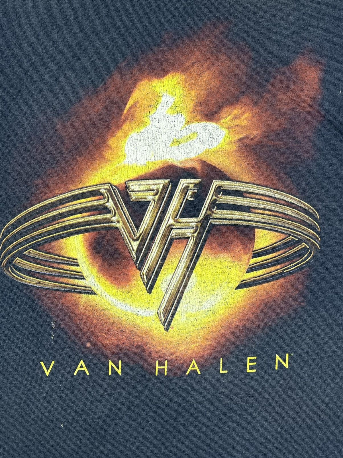 Band Tees Van Halen Band Vintage Y2K Sun faded Tee Size US L / EU 52-54 / 3 - 1 Thumbnail