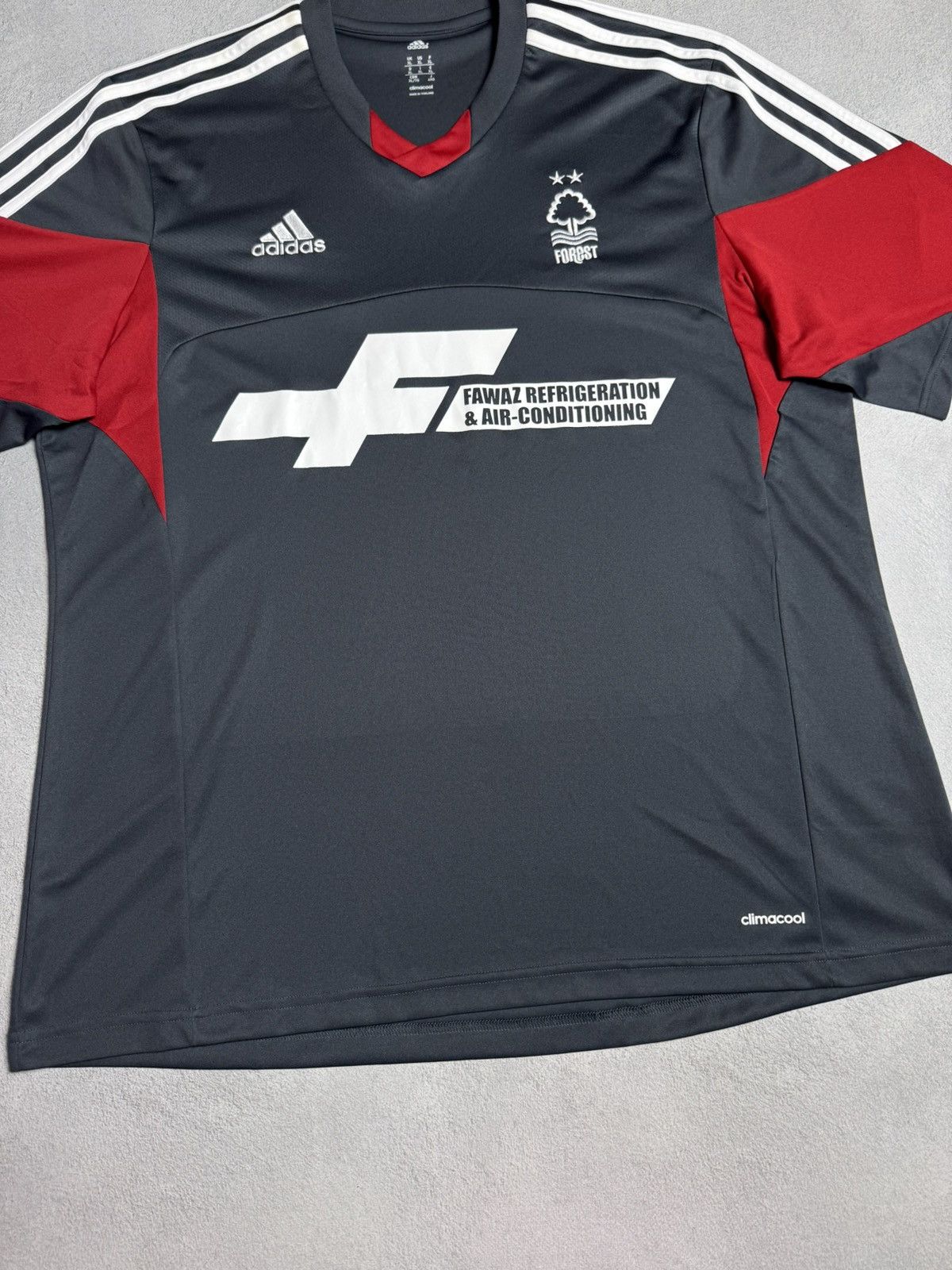 Adidas Nottingham Forest 2013 2014 Away Shirt Soccer Jersey Adidas Size US XL / EU 56 / 4 - 4 Thumbnail