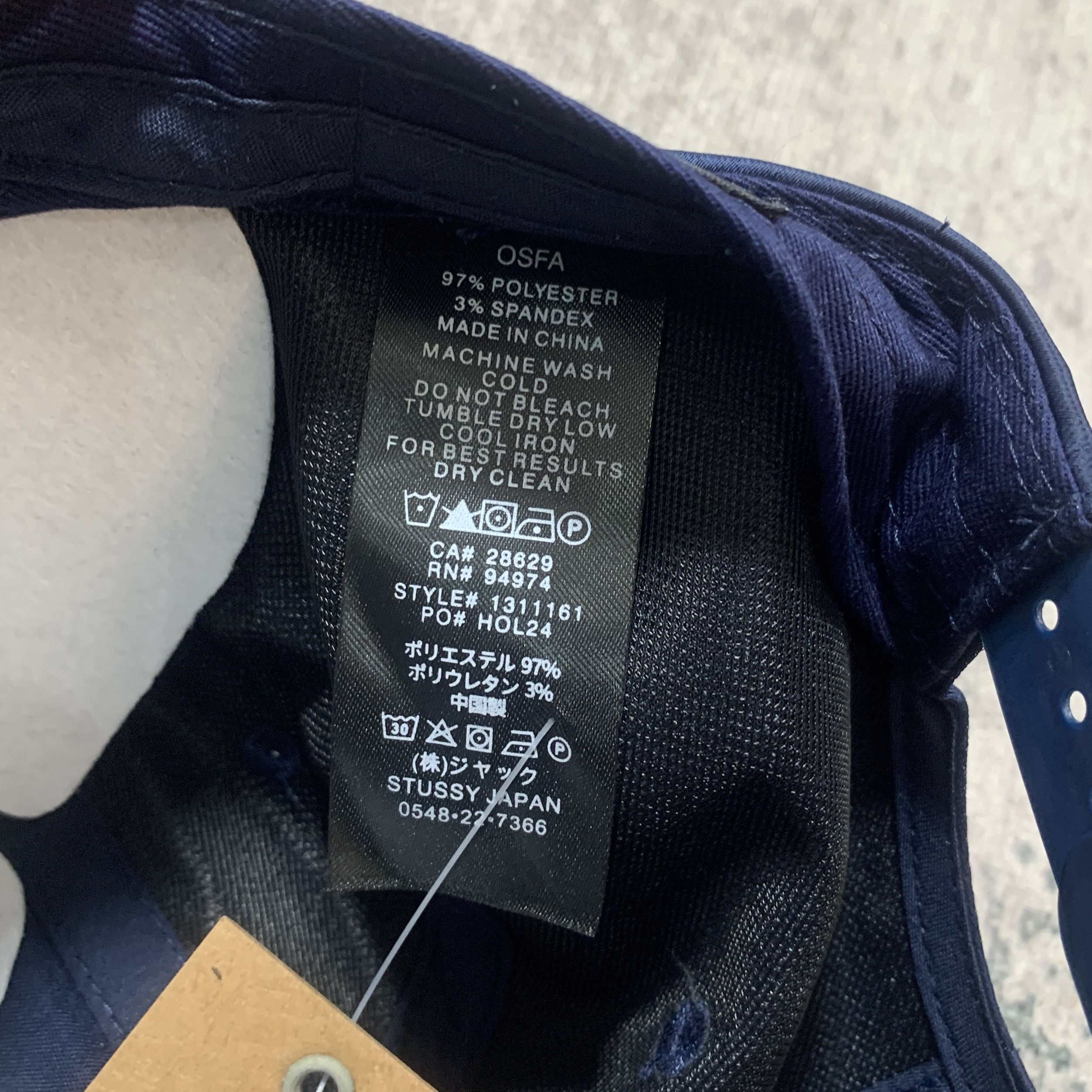 Other STUSSY BURLY THREADS CAP NAVY Size ONE SIZE - 5 Thumbnail