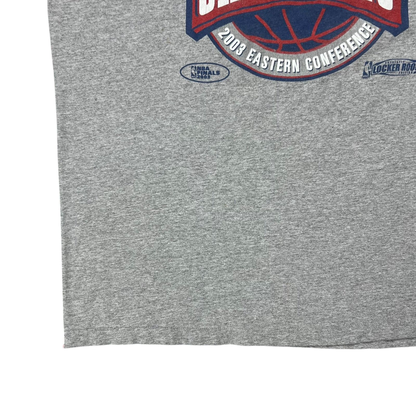 NBA × Reebok × Vintage 2003 New Jersey Nets Easter conference Champions locker tee Size US XXL / EU 58 / 5 - 3 Thumbnail