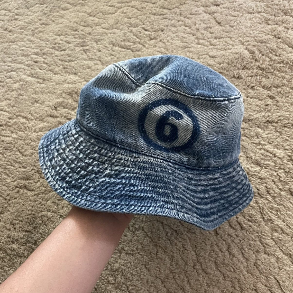 Maison Margiela Mm6 maison margiela denim bucket hat Size ONE SIZE - 2 Thumbnail