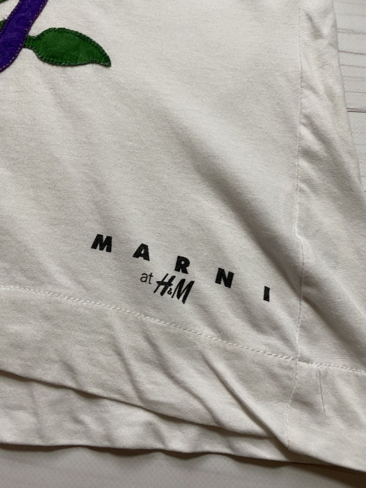 Marni Rare Marni x H&M Cartoon cotton print t shirt Size M / US 6-8 / IT 42-44 - 7 Thumbnail