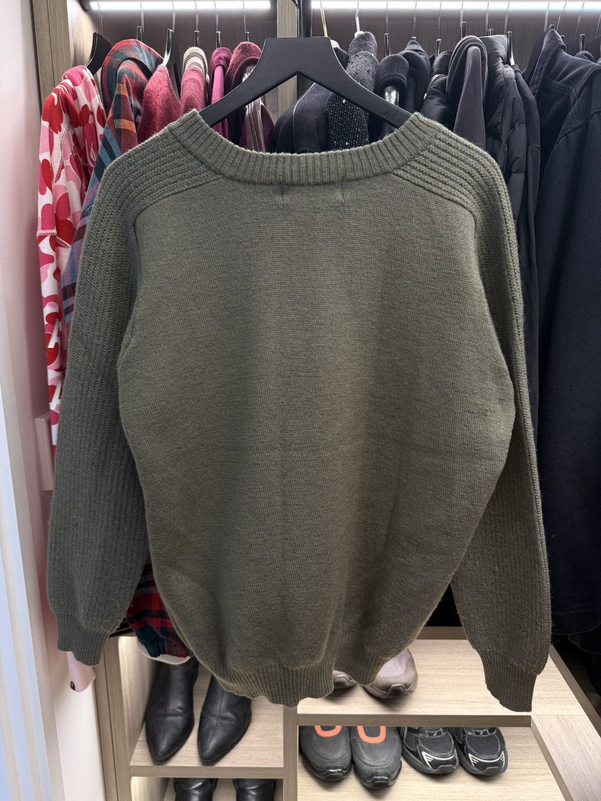 Barbour Barbour Green Wool Sweater Size US M / EU 48-50 / 2 - 3 Thumbnail
