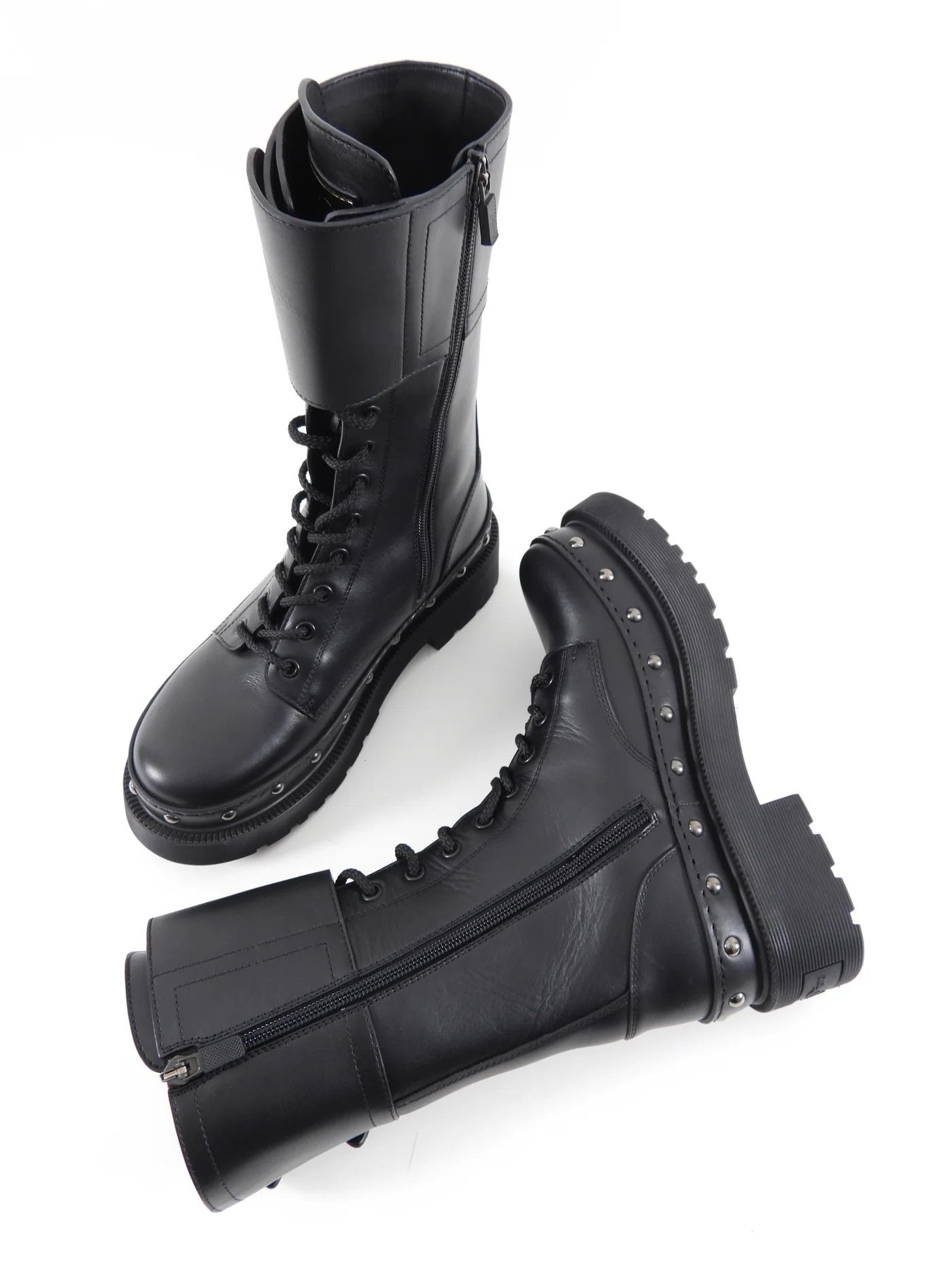 Dior o1y0825 Buckle Ankle Boots in Black Size US 10 / IT 40 - 3 Thumbnail