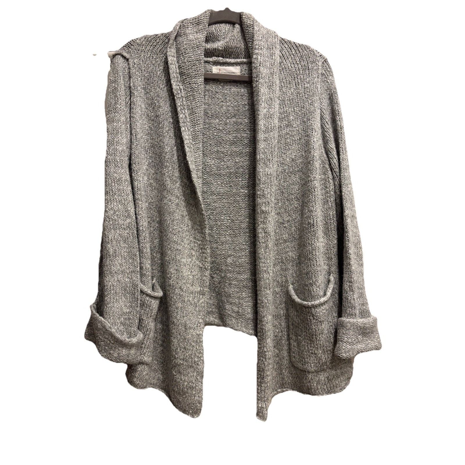 Anthropologie Anthropologie Women's Cardigan Sweater Gray Size XS Size XS / US 0-2 / IT 36-38 - 1 Thumbnail