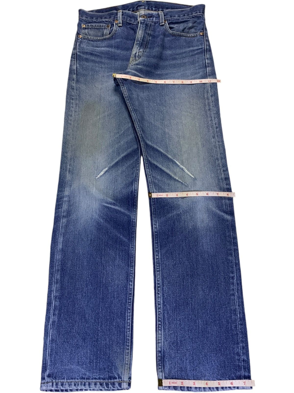 Levi's SALES🔥Vintage 90s Levis 532 Faded Wash Distressed Jeans Size US 32 / EU 48 - 14 Thumbnail