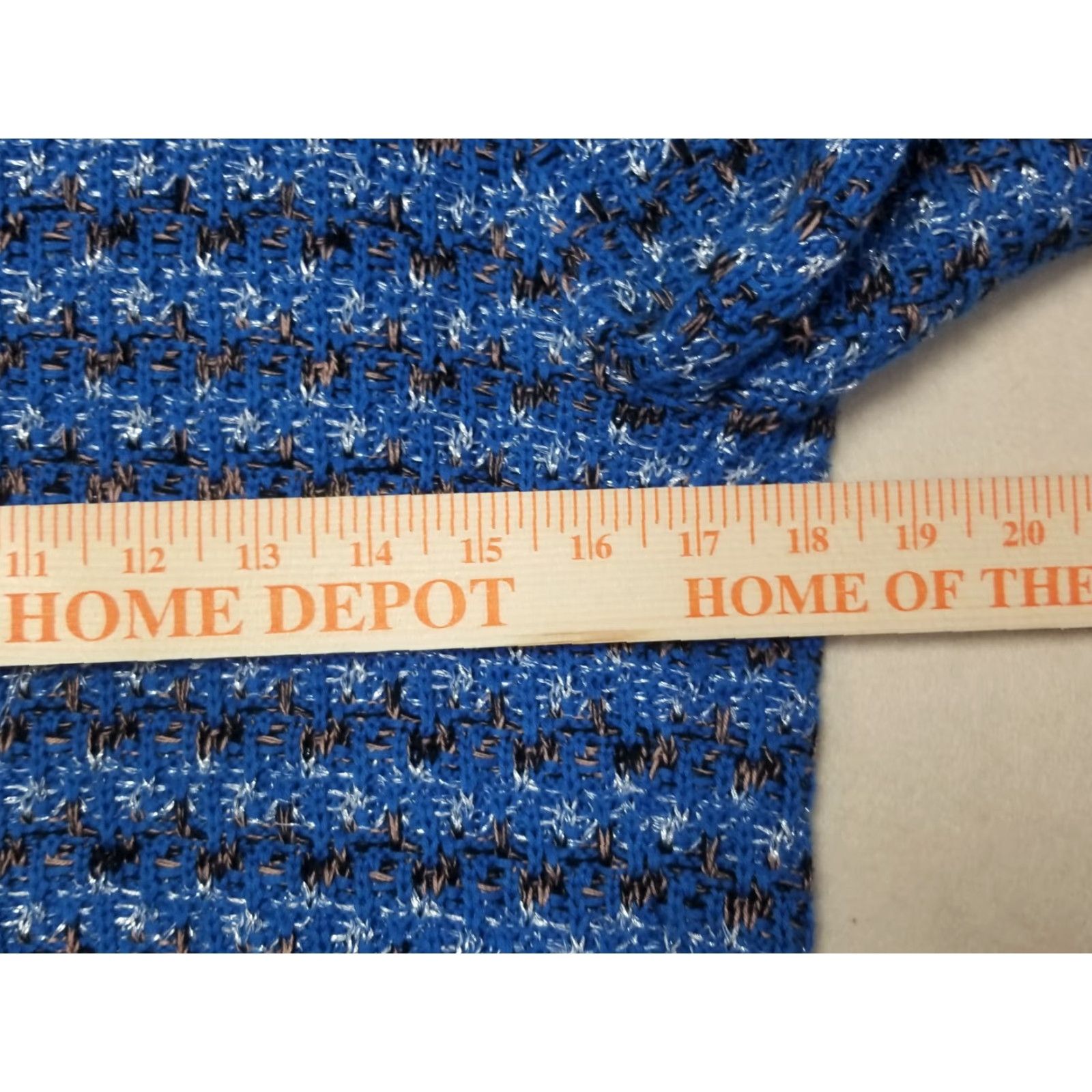 Anthropologie Anthropologie After The Rain Cardigan Women Size L Blue Crochet Wool Blend Sweater Mens? Size L / US 10 / IT 46 - 3 Thumbnail