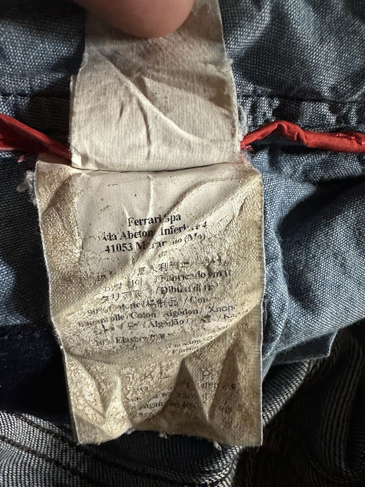 Ferrari Ferari denim jeans Size US 30 / EU 46 - 13 Thumbnail