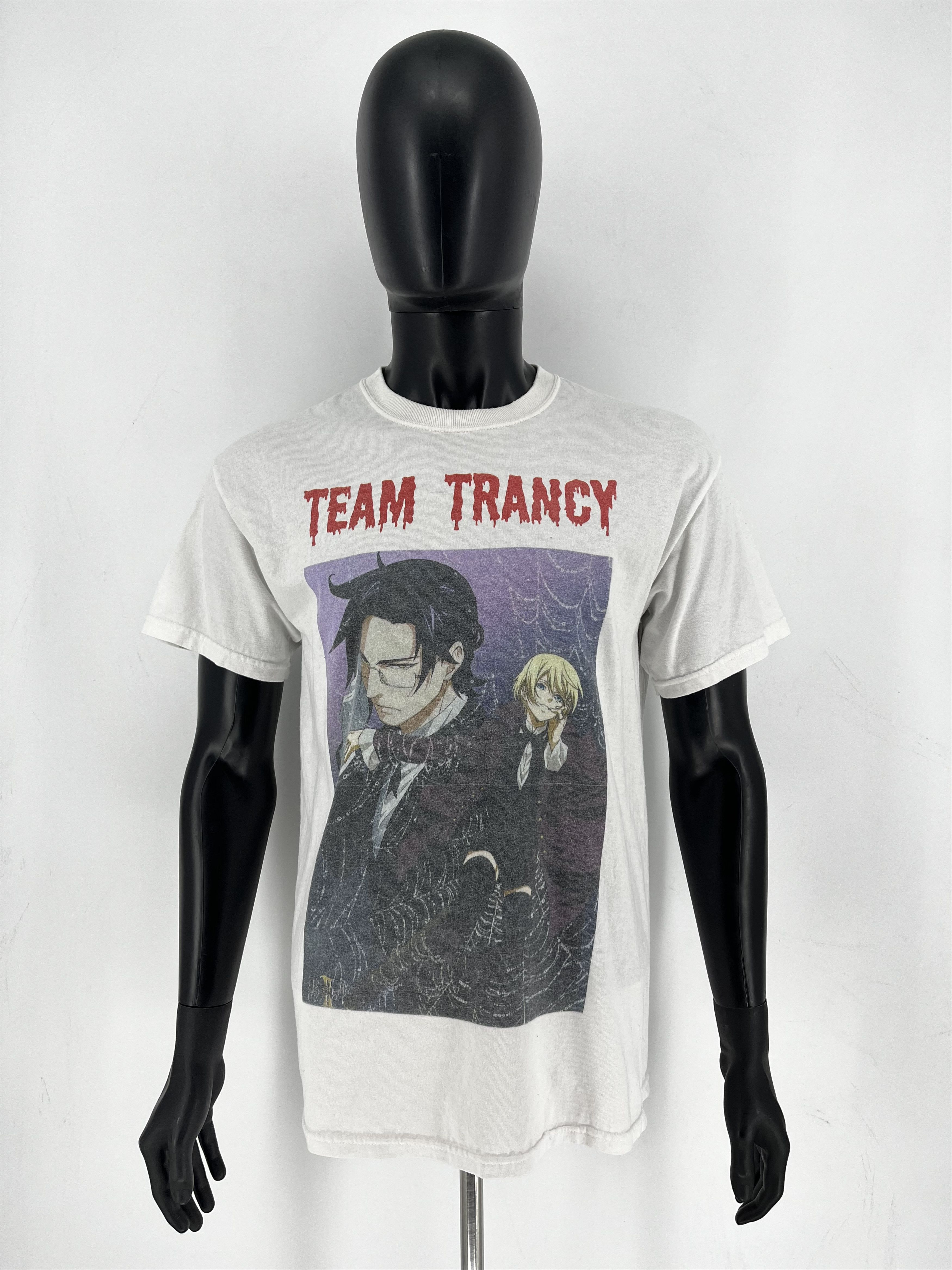 Anime Team Trancy Anime Tee – , White Graphic, Black Butler Size US M / EU 48-50 / 2 - 3 Thumbnail
