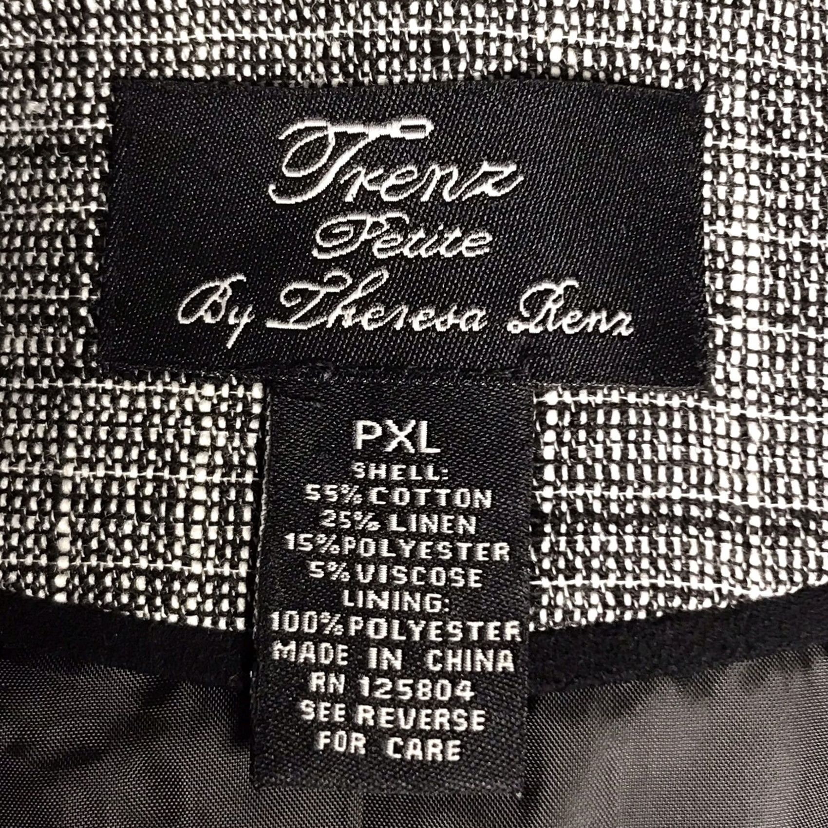 Vintage Trenz Petite Theresa Renz Women Knit Tie-Waist Belt Full Zip Blazer Jacket PXL Size XL / US 12-14 / IT 48-50 - 3 Thumbnail