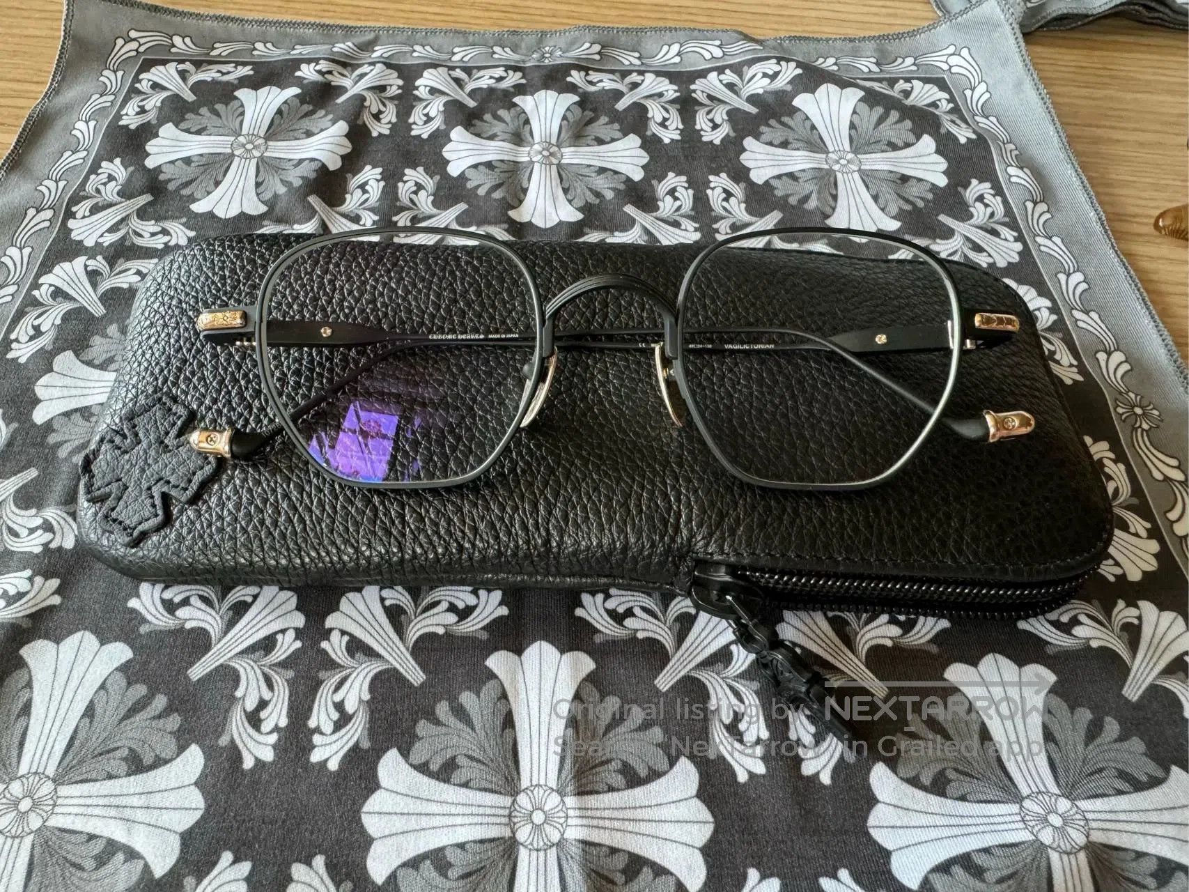 Chrome Hearts chrome hearts vagilictorian 18k glasses. Size ONE SIZE - 5 Thumbnail