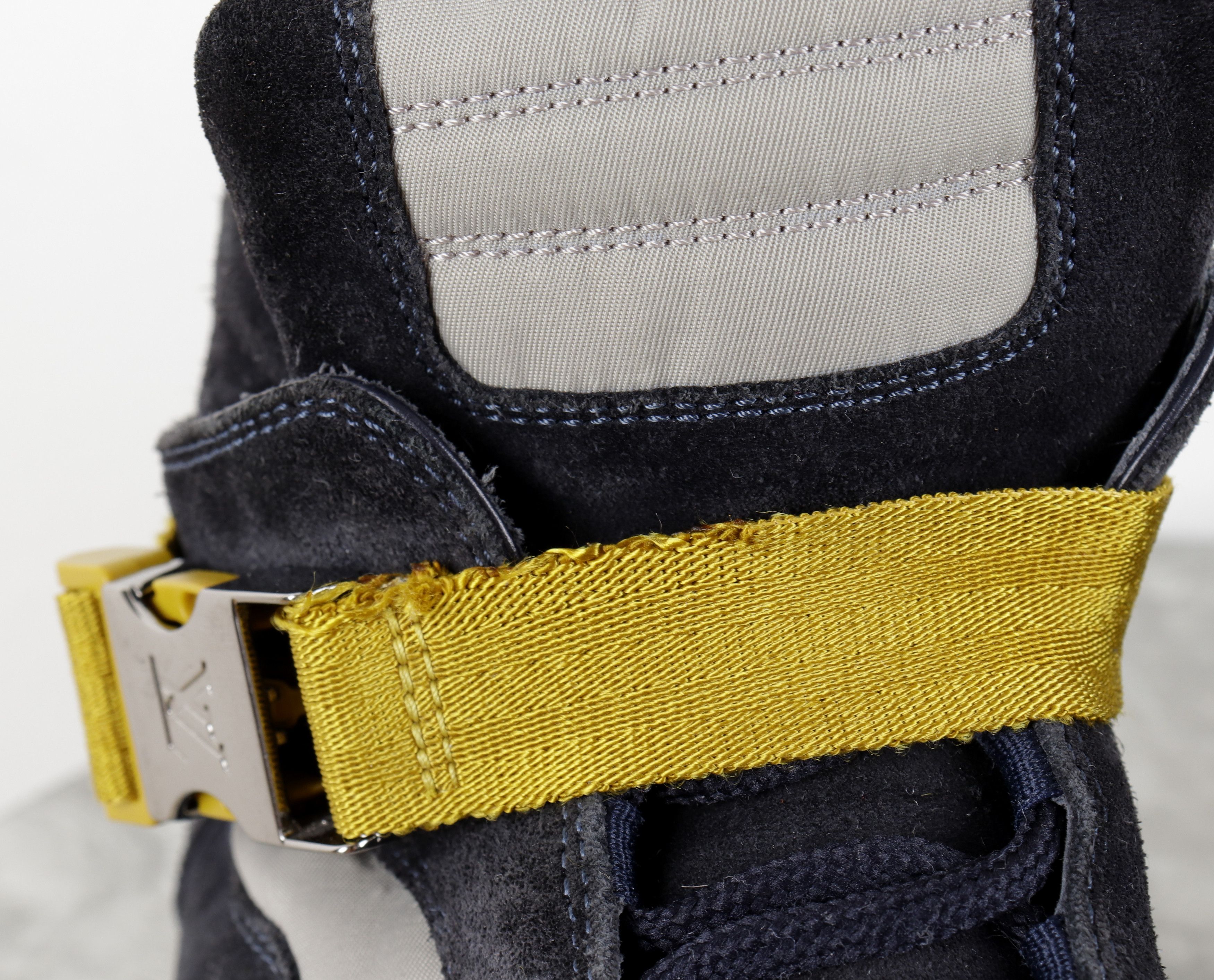 Louis Vuitton Louis Vuitton Suede Nylon Navy Blue High Top Sneakers Size US 7 / EU 40 - 6 Thumbnail