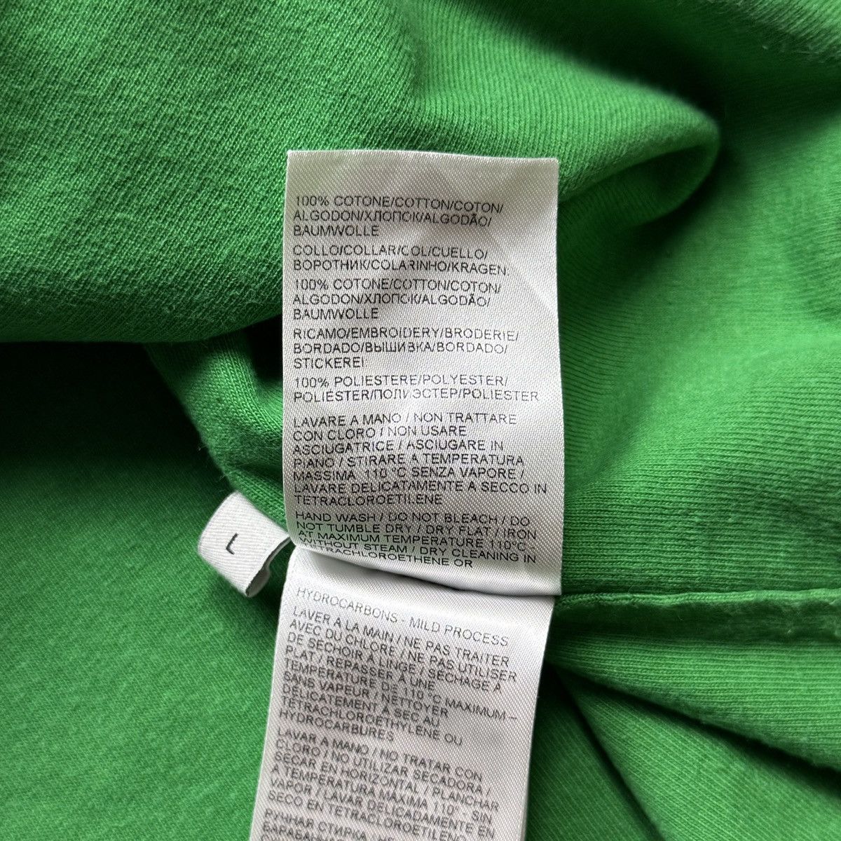 Bottega Veneta Bottega Veneta - SS/22 Double Layer Heavy Cotton Tshirt Size US L / EU 52-54 / 3 - 8 Thumbnail