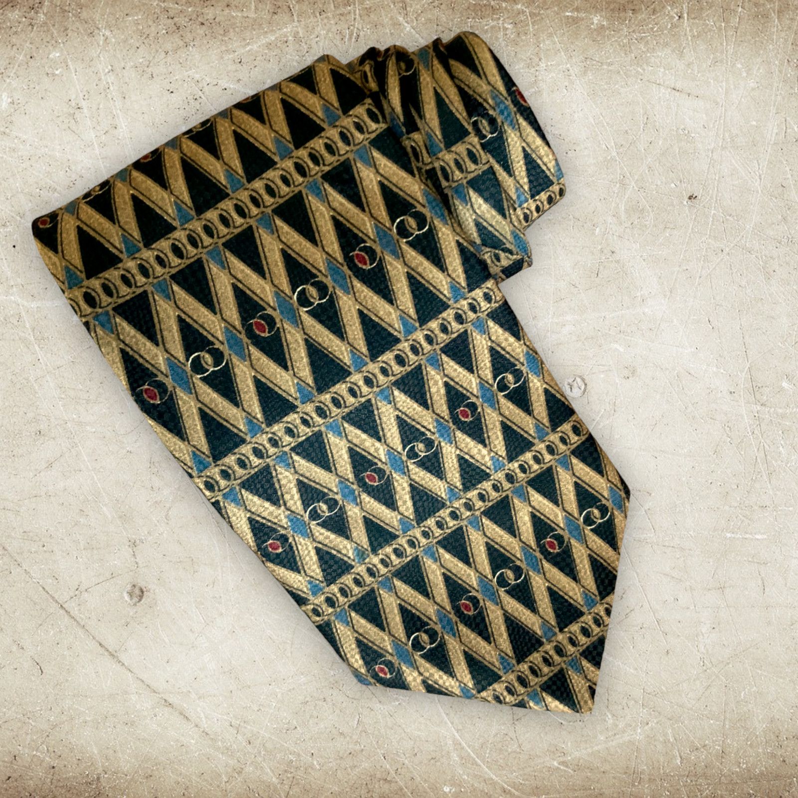 Kenneth Cole Mens Silk Tie Kenneth Cole New York Collection Size ONE SIZE - 4 Thumbnail