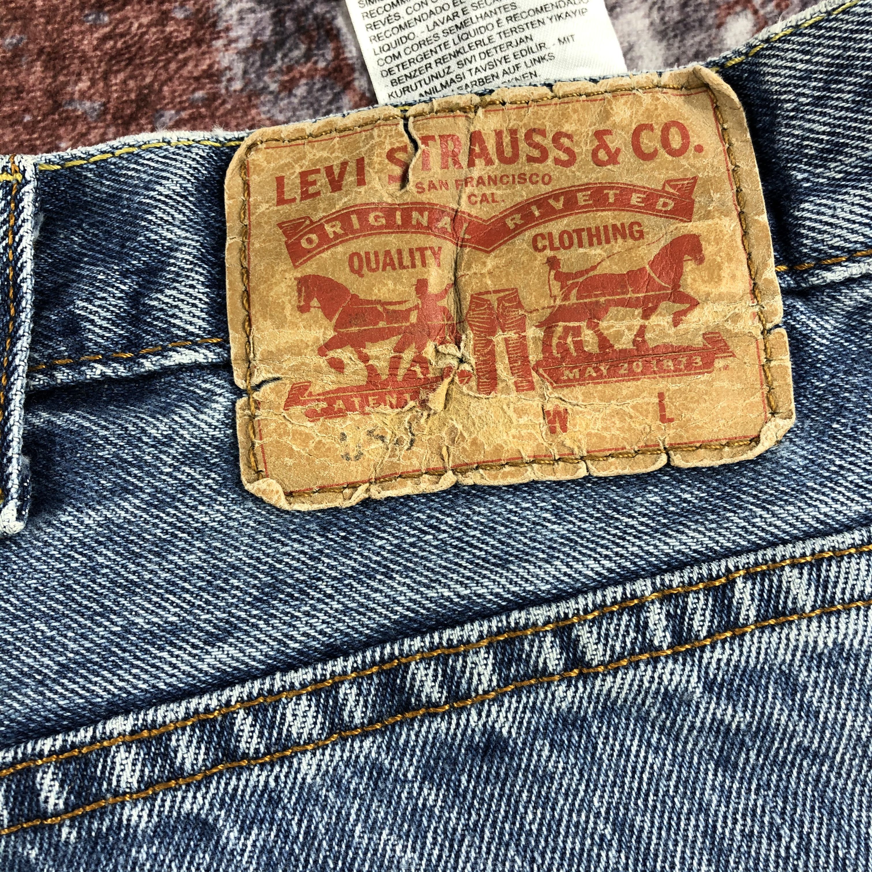Vintage Blue Wash Levis 550 Jeans-JM2225