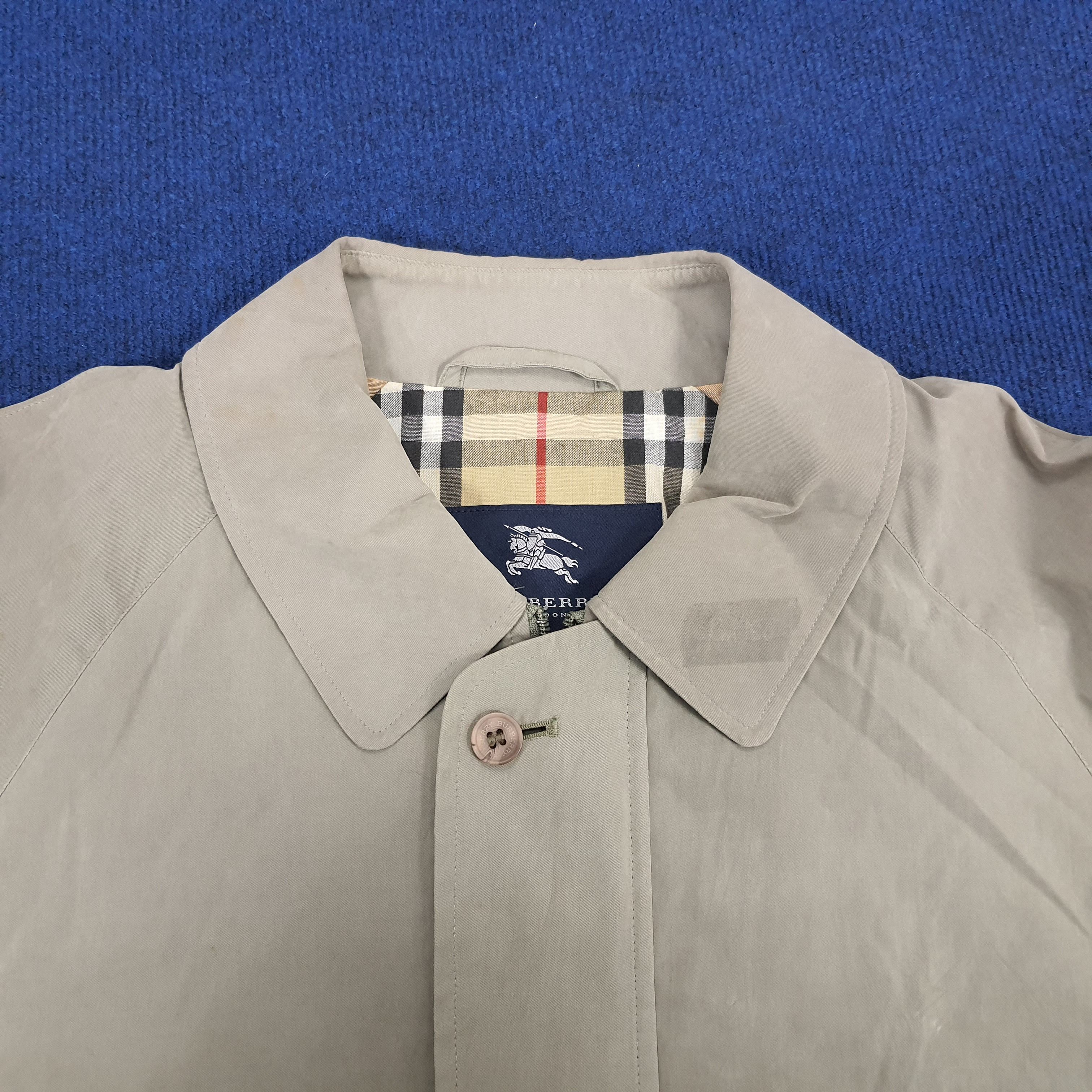 Burberry × Vintage Vintage Burberry London Nova Check Jacket Size US L / EU 52-54 / 3 - 3 Thumbnail