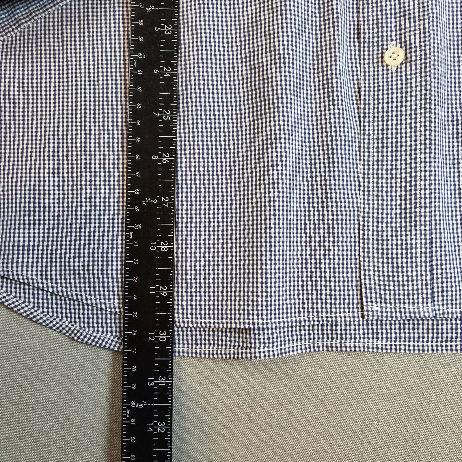 Ralph Lauren Ralph Lauren Blake Blue Check Button Down M Size US M / EU 48-50 / 2 - 6 Thumbnail