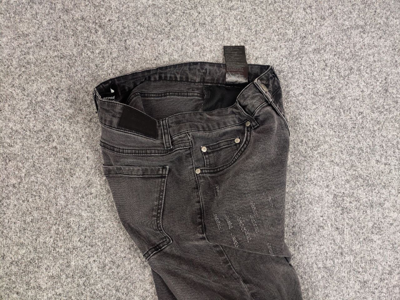 Represent Clo. Represent Design black distressed Denim Jeans Slim Fit Size US 32 / EU 48 - 6 Thumbnail
