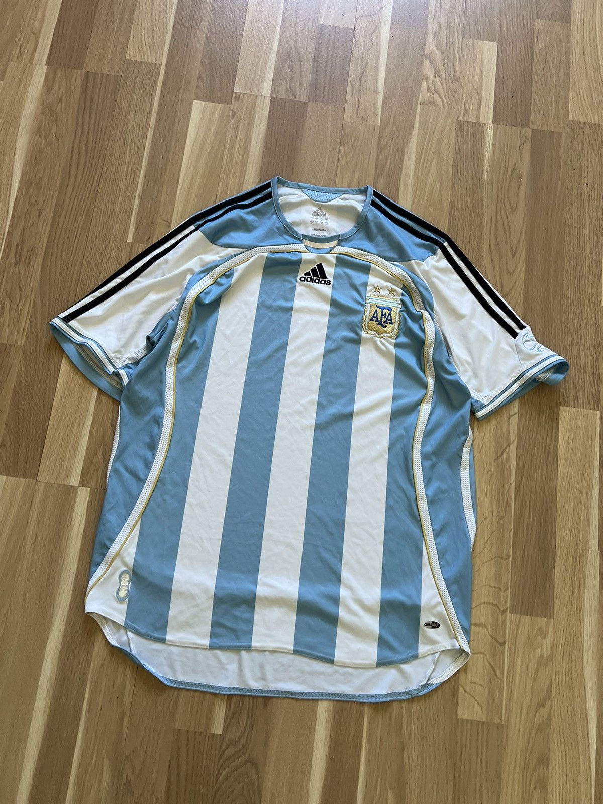 Adidas × Vintage Vintage Argentina soccer football jersey 2005 adidas Size US L / EU 52-54 / 3 - 2 Thumbnail