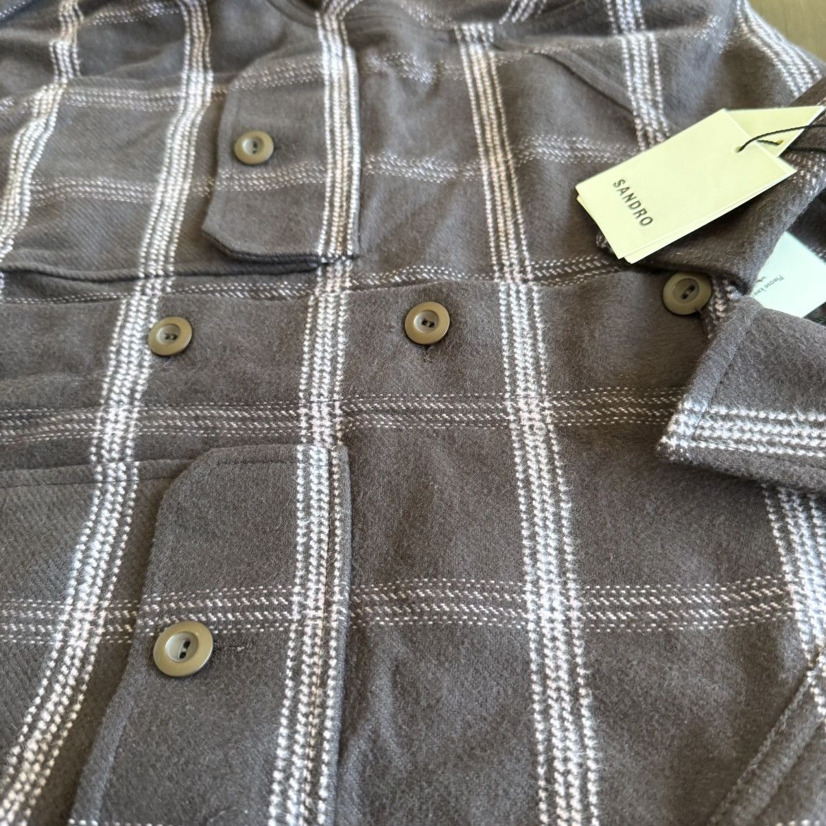 Sandro Sandro Overshirt - Large Size US L / EU 52-54 / 3 - 3 Thumbnail