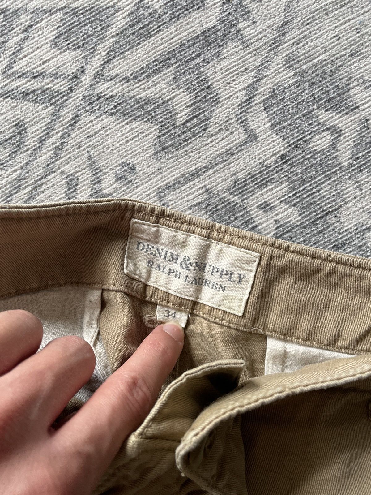 Polo Ralph Lauren Ralph Lauren Vintage Cargo Shorts Denim Supply Baggy Wide Size US 34 / EU 50 - 11 Thumbnail