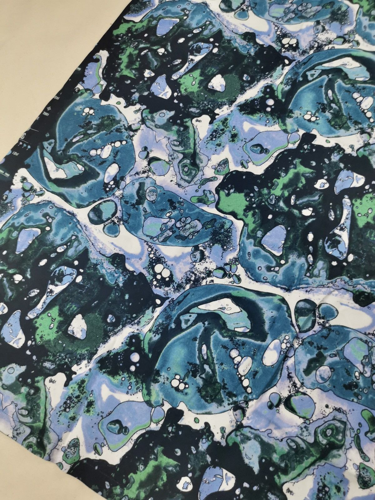 Jean Paul Gaultier SS2001 Jean Paul Gaultier Blue Bacteria Maxi Dress Vintage Size L / US 10 / IT 46 - 9 Thumbnail