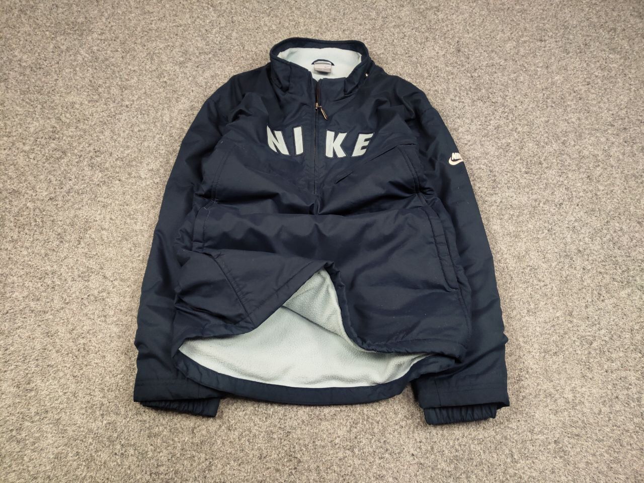 Nike Vintage 90's Nike Center Logo Anorak Pocket Light jacket Size US S / EU 44-46 / 1 - 2 Thumbnail