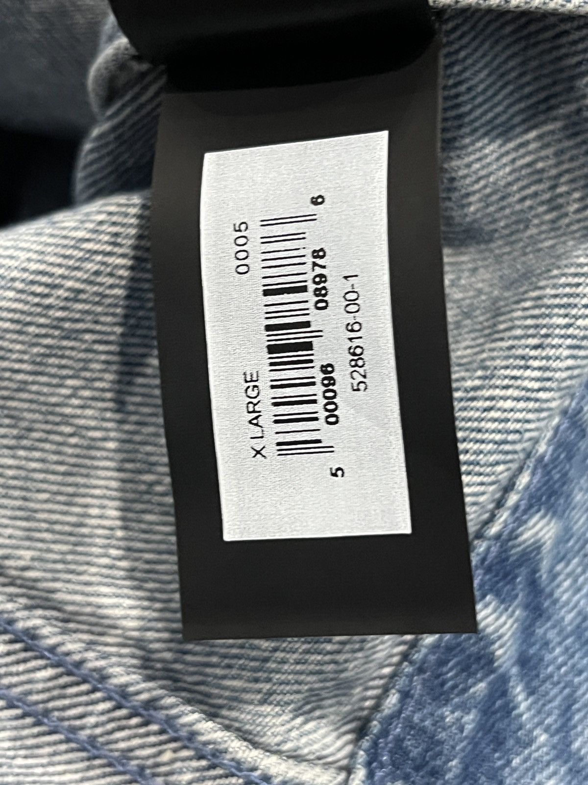 Balenciaga × Gap × Yeezy Yeezy Gap Balenciaga Denim Jacket Light Blue Size US XL / EU 56 / 4 - 6 Thumbnail