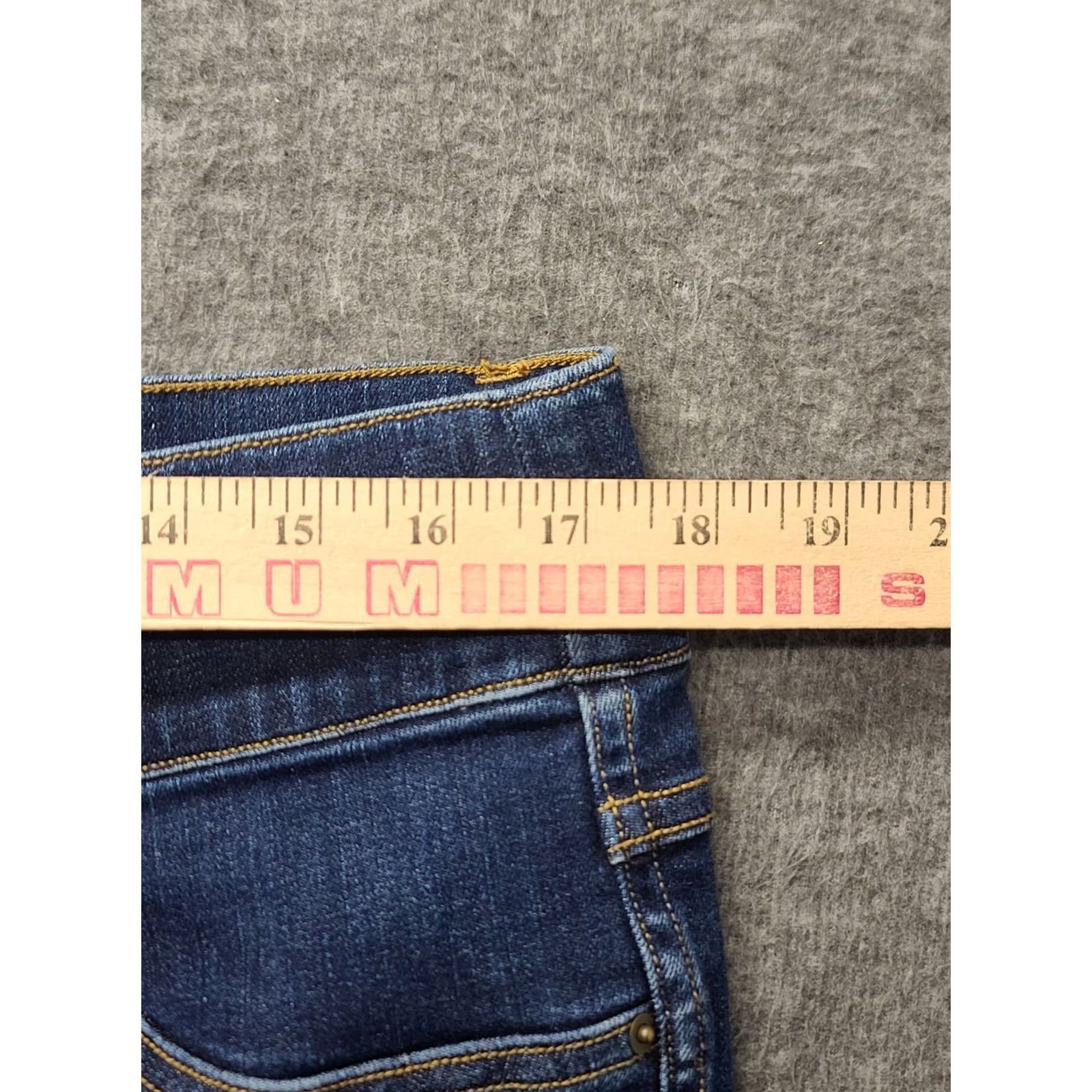 Spanx Spanx Womens XL 34x27 The Perfect Pant Slim Fit Tapered Leg Ankle Shaping Pants Blue 27 In Inseam Slim Shaping City Hipster Preppy Size 40" / US 18 - 3 Thumbnail