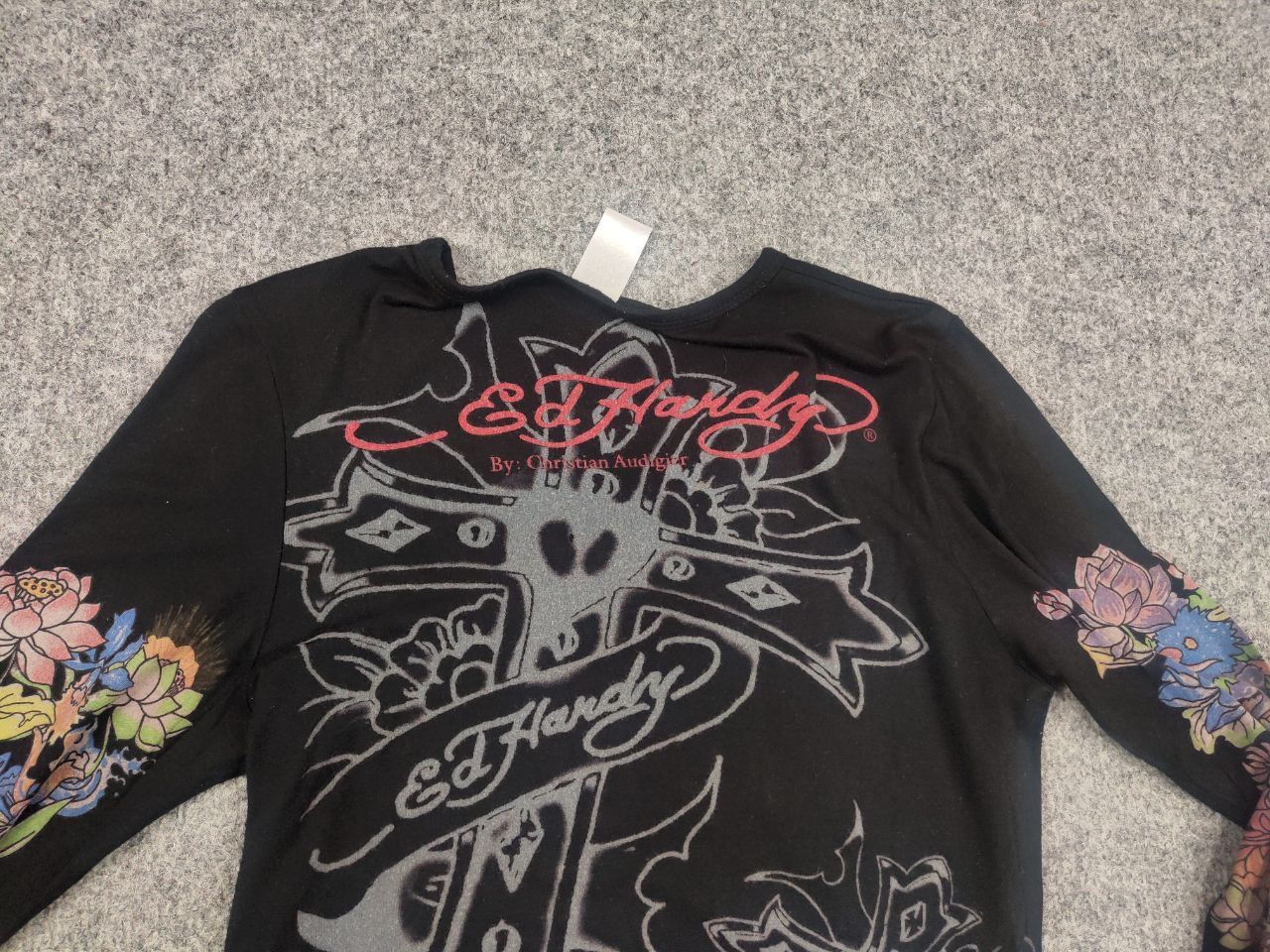 Ed Hardy Ed Hardy by Christian Audigier Vintage Y2K Light Long Sleeve Size M / US 6-8 / IT 42-44 - 12 Thumbnail