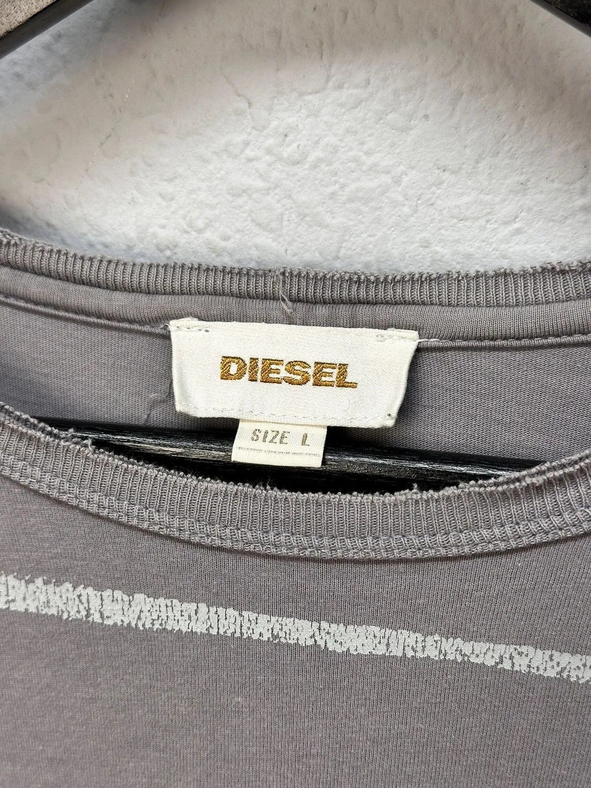 Diesel Y2k Gothic Avatngarde Sweater Distressed Rick owens Japanese Size US L / EU 52-54 / 3 - 5 Thumbnail
