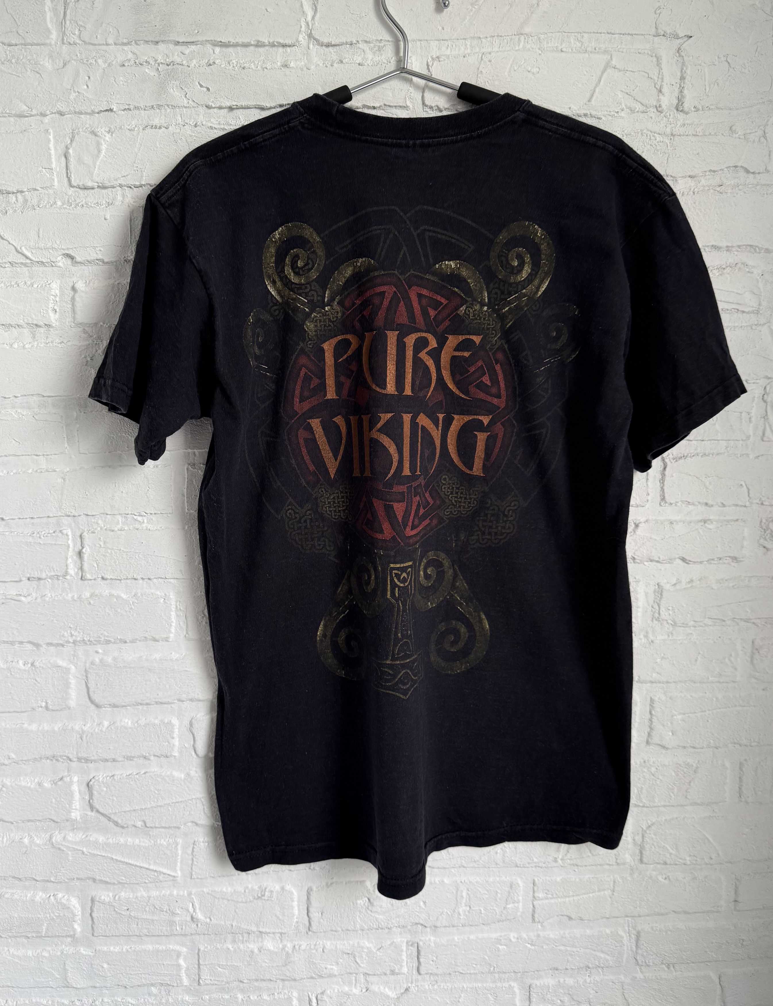 Band Tees Vintage 2000s Amon Amarth Pure Viking rock t-shirt Size US M / EU 48-50 / 2 - 4 Thumbnail