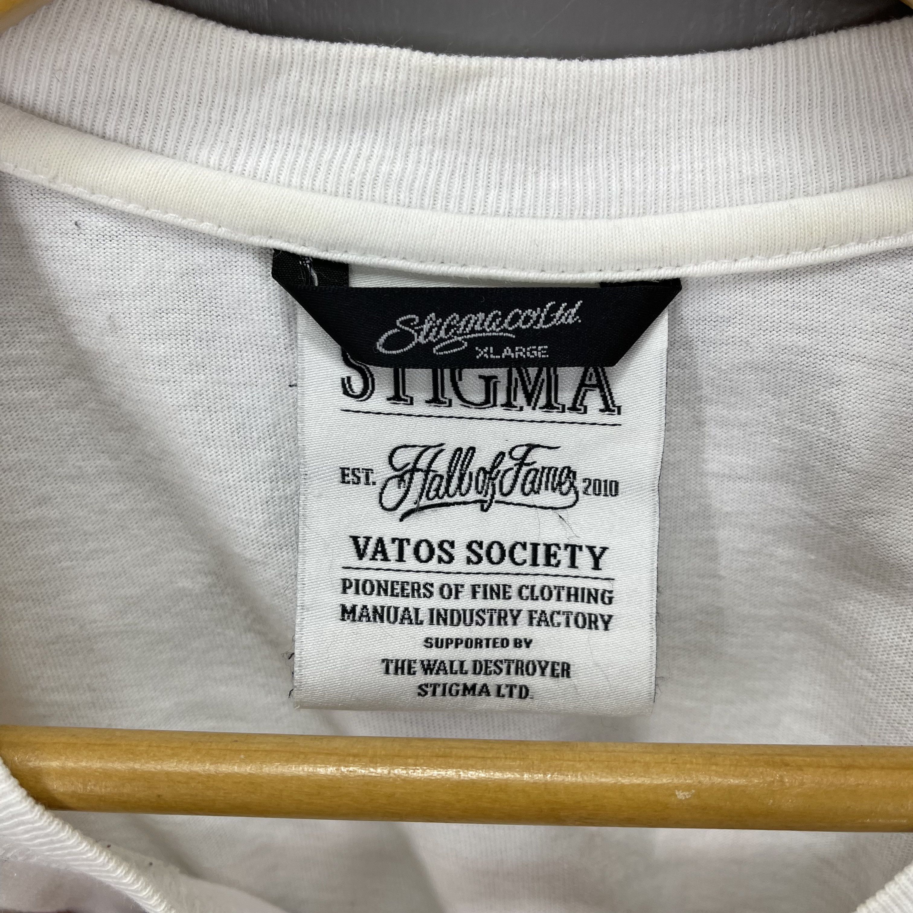 Japanese Brand Ghost by STIGMA VATOS SOCIETY Long Sleeve Tee #1314/AT Size US L / EU 52-54 / 3 - 10 Thumbnail