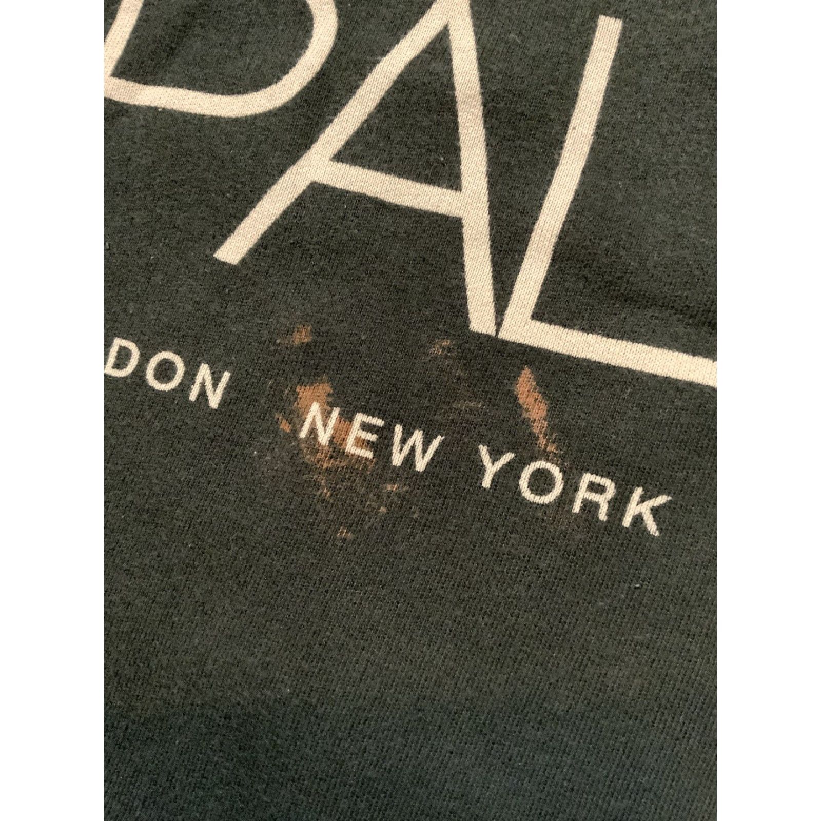 Palace VINTAGE Palace Skateboards Globaller World Tour Terry Cotton Crewneck Sweatshirt Sz. S Black Men's Sweatshirt Crewneck Pullover 50in Chest 27in Length Size US S / EU 44-46 / 1 - 6 Thumbnail