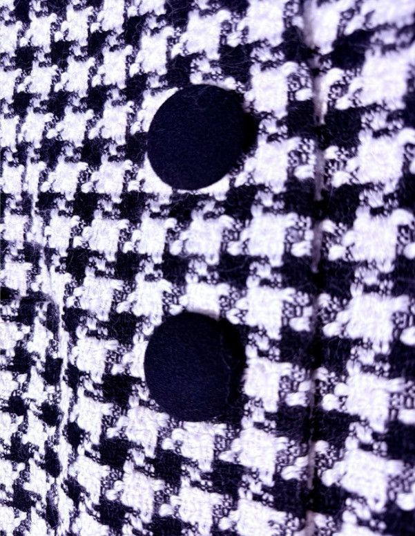 Albert Nipon VTG Albert Nipon Black & White Tweed Jacket Blazer Size 10 Size L / US 10 / IT 46 - 6 Thumbnail