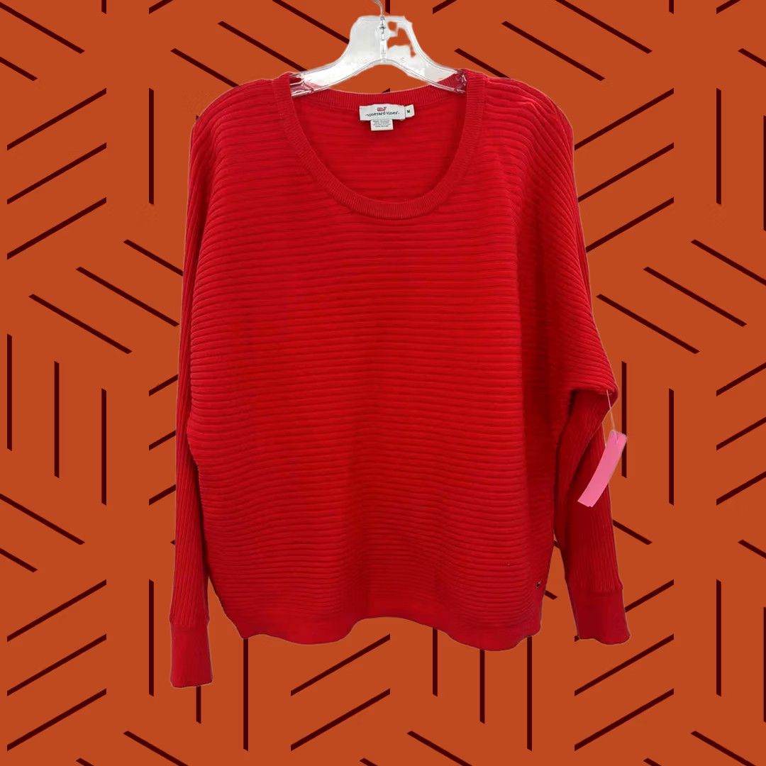 Vineyard Vines VINEYARD VINES Red Size Medium Sweater - Pre-Owned Size M / US 6-8 / IT 42-44 - 1 Thumbnail