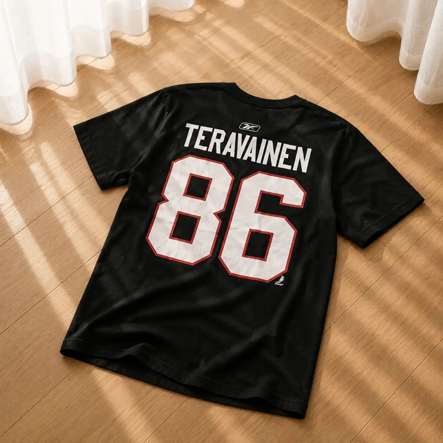 NHL Reebok NHL Chigaco Blackhawks Hockey Tee Shirt ( M ) Size US M / EU 48-50 / 2 - 2 Thumbnail