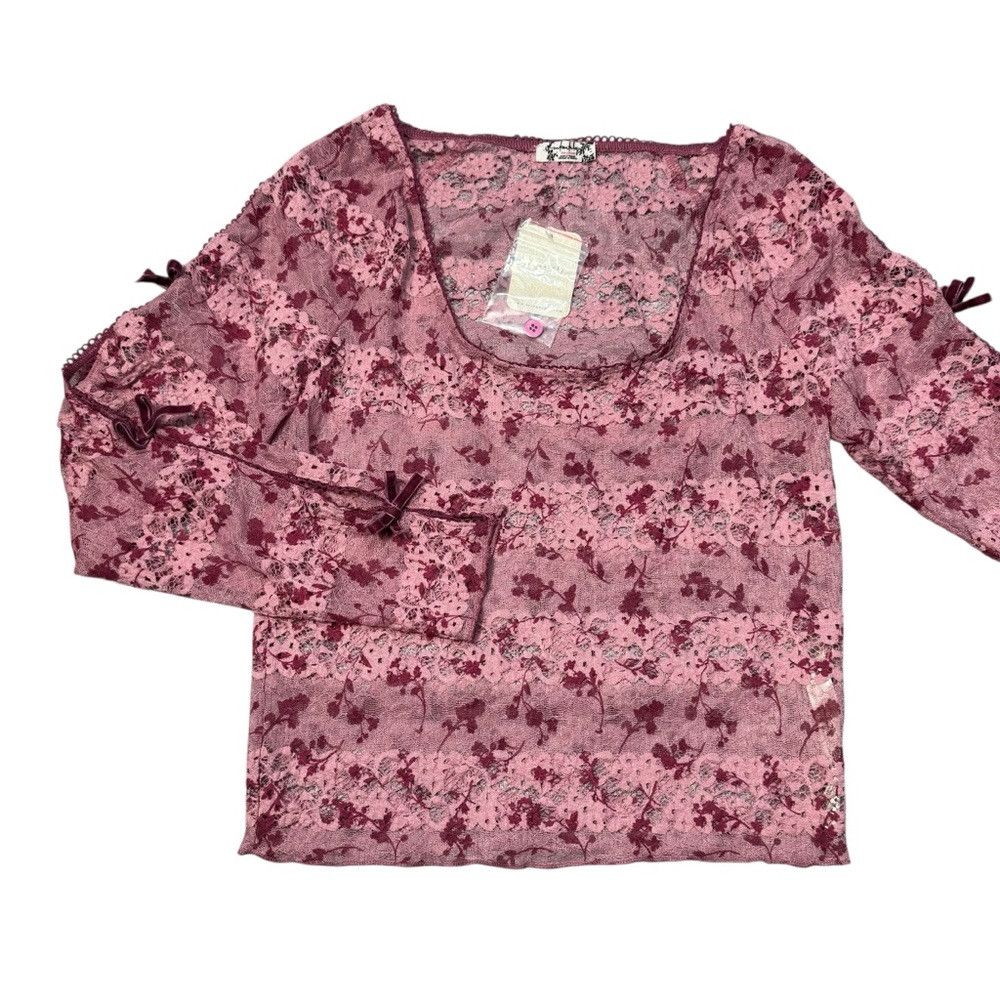 Free People NWT New Free People Winter Wonderland Dahlia Combo Top Only Size S / US 4 / IT 40 - 6 Thumbnail