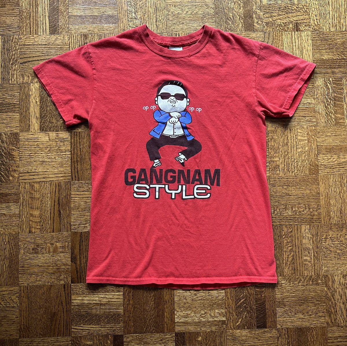Vintage Vintage Y2K Gangnam Style Psy Graphic Band Tee Size US S / EU 44-46 / 1 - 1 Thumbnail