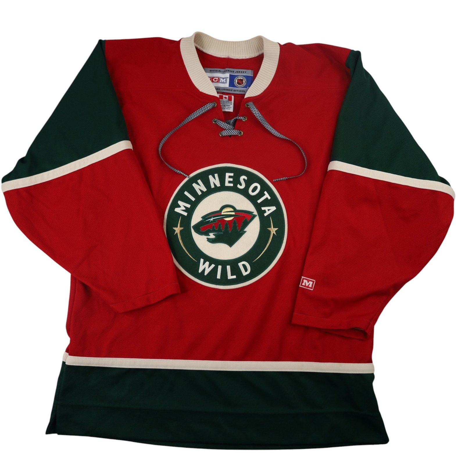 Vintage CCM Minnesota Wild Hockey Jersey