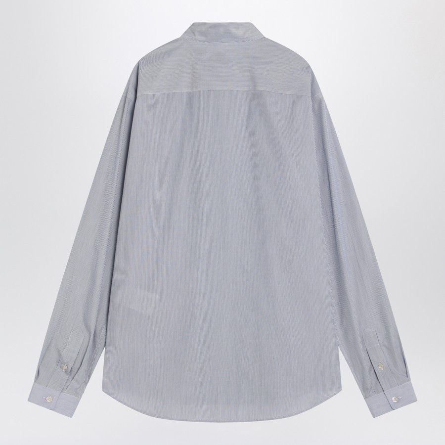 Valentino o1d2blof1025 Cotton Shirt With Logo in Light Blue Size US L / EU 52-54 / 3 - 2 Thumbnail