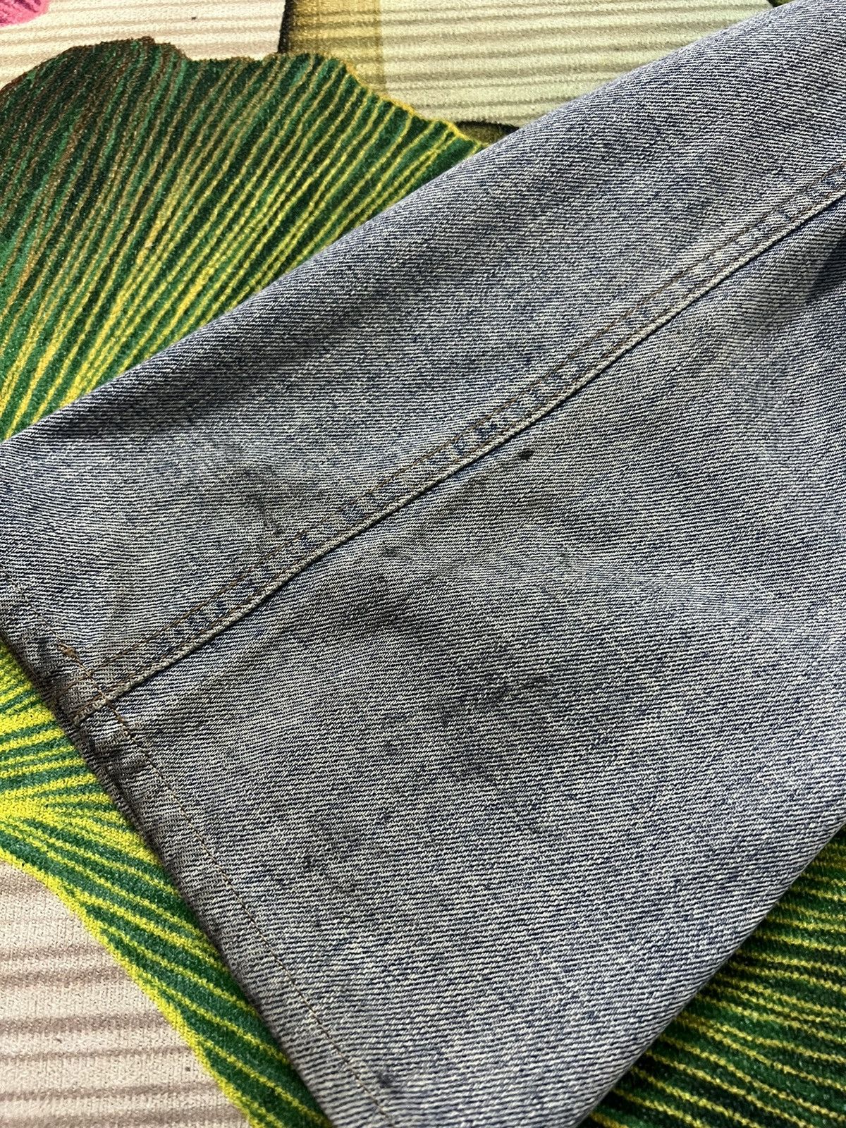If Six Was Nine × Japanese Brand 💥FLARE💥VINTAGE 90’S BOBSON SINGLE R DISTRESSED JEANS Size US 29 - 8 Thumbnail